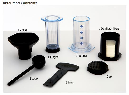 Kitchenware Coffee Makers Aeropress Coffee Maker Fresco Gourmet Coffee and Tea