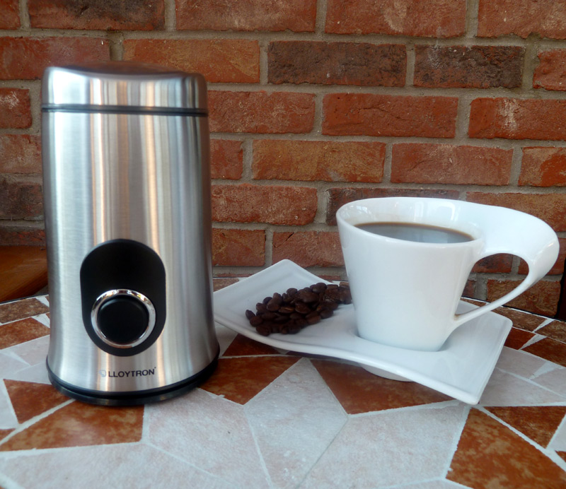 Grinders Electric Grinders Lloytron Coffee Grinder (Silver