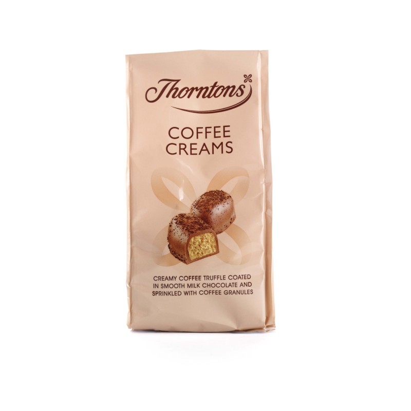 Thorntons Chocolate Bags 105g Thorntons Milk Coffee Creams Bag