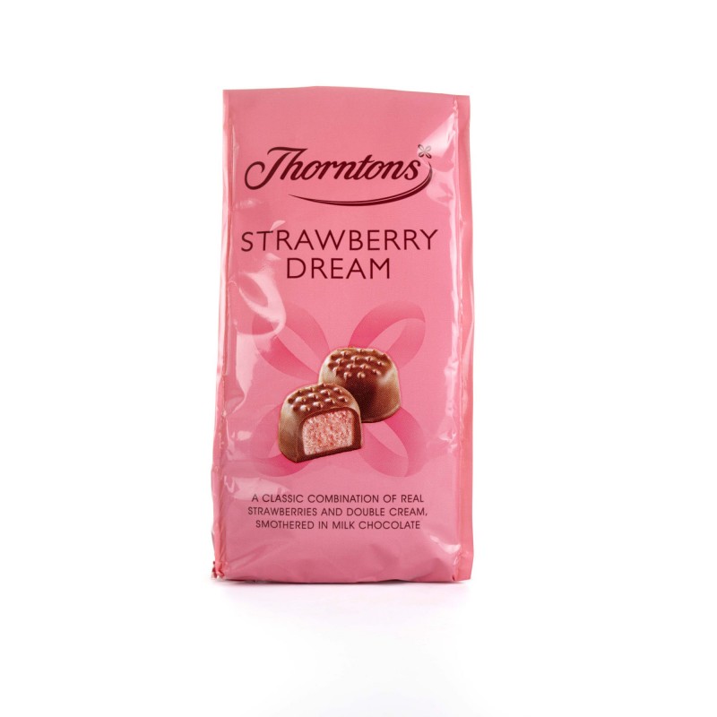 Thorntons Chocolate Bags 110g Thorntons Strawberry Dreams Bag