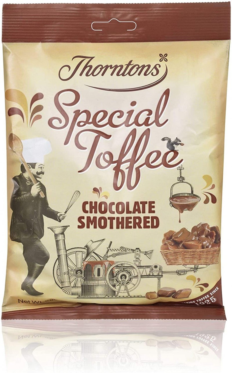 Thorntons Bags 280g Thorntons Chocolate Smothered Toffee Bag