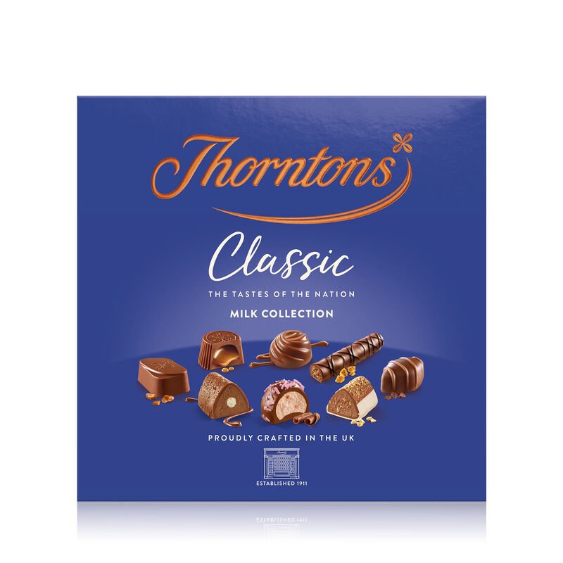 Thorntons Classic Boxes 260g Thorntons Classic Milk Collection