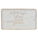 Ava & I Rectangle Trinket Dish - Don't Let Anyone Dull Your Sparkle (Item ID:5213685)