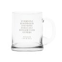 Earlstree & Co Glass Beer Tankard (Item ID:5213734)