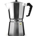 Aluminium 6 Cup Espresso Maker (Item ID:ECM-06)