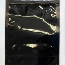 Black Resealable Foil Bags 130x200 (Item ID:534124)