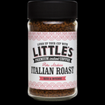 Littles Italian Roast Instant Coffee (Item ID:IPITALIAN6)